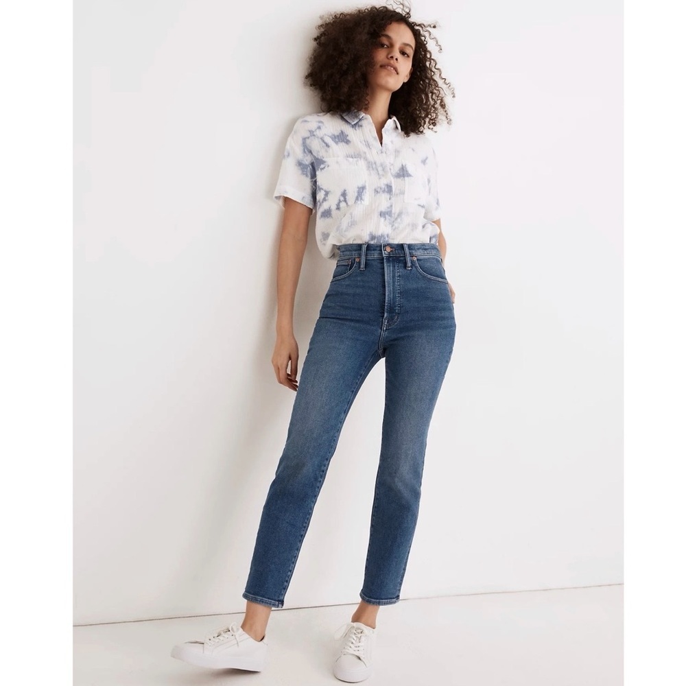 MADEWELL The Perfect Vintage Jean in Maplewood Wash 💙